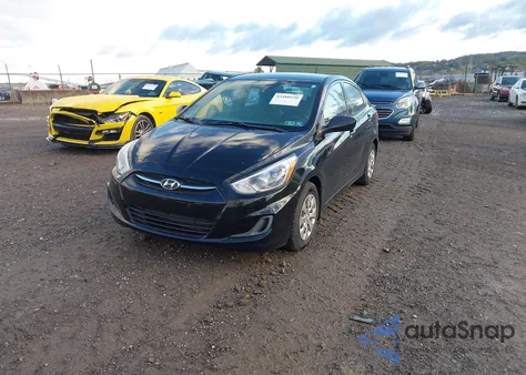 2016 Hyundai Accent Se from USA, damaged, VIN KMHCT4AE9GU972507